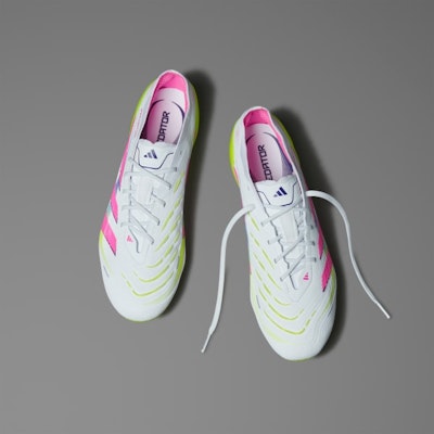 Adidas Predator Elite FG Soccer Cleats for Natural Grass Cloud White/Lucid Pink/Lucid Lemon ID3881 Shop Adidas Predator Elite FG Soccer Cleats for Natural Grass Cloud White/Lucid Pink/Lucid Lemon ID3881