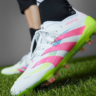 Adidas Predator Elite FG Soccer Cleats for Natural Grass Cloud White/Lucid Pink/Lucid Lemon ID3881 Purchase Adidas Predator Elite FG Soccer Cleats for Natural Grass Cloud White/Lucid Pink/Lucid Lemon ID3881