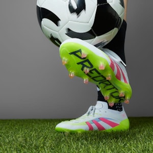 Adidas Predator Elite FG Kasut Bola Rumput Semula Jadi Putih/Pink/Lemon. ID3881 2