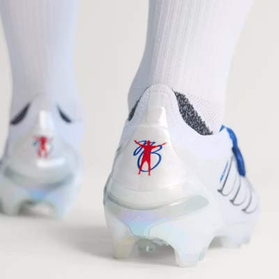 Adidas PREDATOR ELITE FG 固定地足球鞋 折疊鞋舌 雲白/金屬銀/皇家藍 JS0376 1