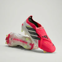 adidas PREDATOR ELITE Fold-Over Tongue FG Soccer Cleats Lucid Red/Core Black/Cloud White JS0380 adidas PREDATOR ELITE Fold-Over Tongue FG Soccer Cleats Lucid Red/Core Black/Cloud White JS0380