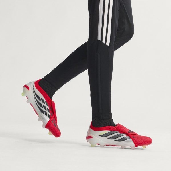 Order Adidas PREDATOR ELITE 可折舌FG足球鞋 鮮紅/黑色/白色 JS0380