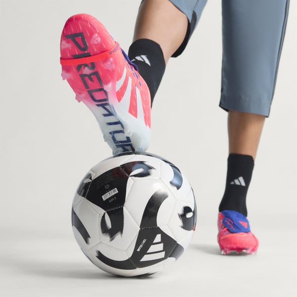 Sizing 阿迪达斯Predator精英折舌足球鞋 信号珊瑚/云白/光束橙 JI1093