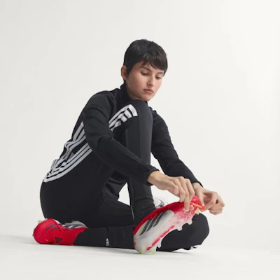 Adidas PREDATOR ELITE 可折舌FG足球鞋 鮮紅/黑色/白色 JS0380 1