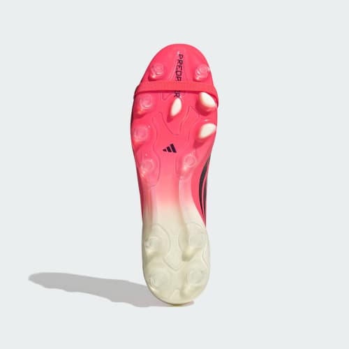 Shop adidas PREDATOR ELITE Fold-Over Tongue HG/AG Soccer Cleats for Firm & Artificial Ground Solar Turbo/Thermal Chrome/Core Black HP9969