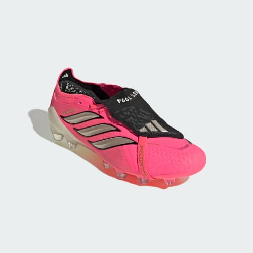Purchase adidas PREDATOR ELITE Fold-Over Tongue HG/AG Soccer Cleats for Firm & Artificial Ground Solar Turbo/Thermal Chrome/Core Black HP9969