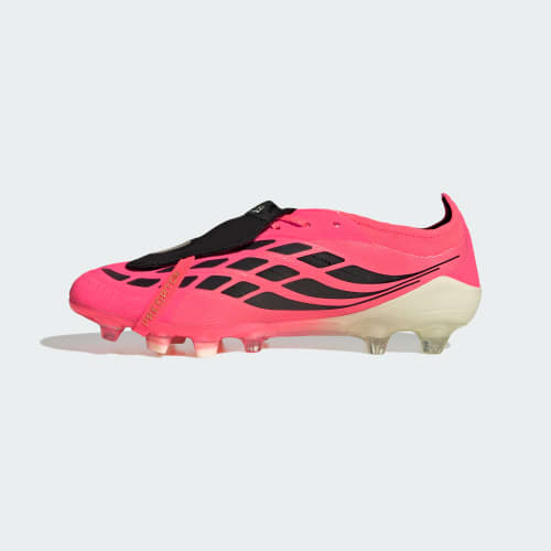 Sizing adidas PREDATOR ELITE Fold-Over Tongue HG/AG Soccer Cleats for Firm & Artificial Ground Solar Turbo/Thermal Chrome/Core Black HP9969