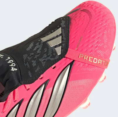 adidas PREDATOR ELITE Fold-Over Tongue HG/AG Soccer Cleats for Firm & Artificial Ground Solar Turbo/Thermal Chrome/Core Black HP9969 2