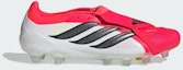Order Adidas Predator Elite Lipat Lidah HG/AG Kasut Bola Merah/Core Hitam/Putih Awan KI8757
