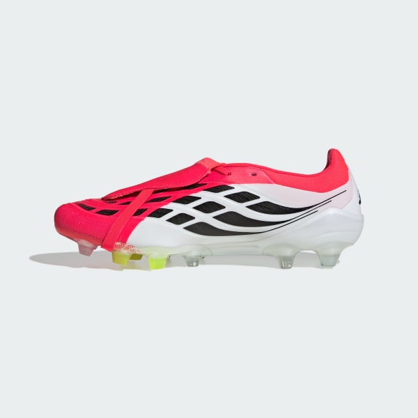 Sizing Adidas Predator Elite Lipat Lidah HG/AG Kasut Bola Merah/Core Hitam/Putih Awan KI8757