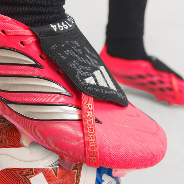 Details for adidas Predator Elite Foldover FG But Bola Solar Turbo/Thermal Chrome/Core Black JP6237