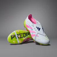 Adidas Predator Elite Foldover Tongue FG Soccer Cleats Cloud White/Lucid Pink/Lucid Lemon ID8967 Adidas Predator Elite Foldover Tongue FG Soccer Cleats Cloud White/Lucid Pink/Lucid Lemon ID8967