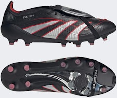 Adidas Predator Elite FT AG Soccer Boots BSR Core Black/Silver Metallic/Vivid Red HQ2275 Adidas Predator Elite FT AG Soccer Boots BSR Core Black/Silver Metallic/Vivid Red HQ2275