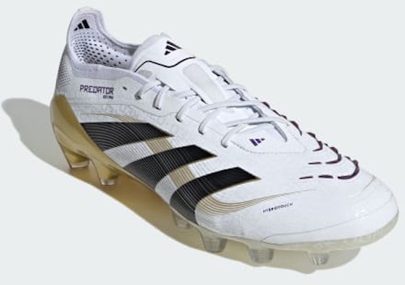 Adidas Predator Elite HG/AG Japan Soccer Boots for Turf & Artificial Grass Cloud White/Core Black/Gold Metallic JR4489 Purchase Adidas Predator Elite HG/AG Japan Soccer Boots for Turf & Artificial Grass Cloud White/Core Black/Gold Metallic JR4489