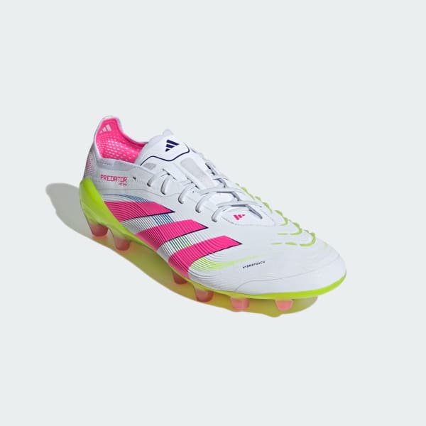 Purchase Adidas Predator Elite HG/AG 日本足球鞋 堅硬/人工草地 雲白/柔粉/亮檸檬 IE3759