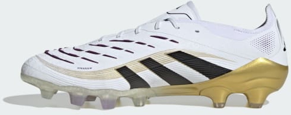 Adidas Predator Elite HG/AG Japan Soccer Boots for Turf & Artificial Grass Cloud White/Core Black/Gold Metallic JR4489 Sizing Adidas Predator Elite HG/AG Japan Soccer Boots for Turf & Artificial Grass Cloud White/Core Black/Gold Metallic JR4489