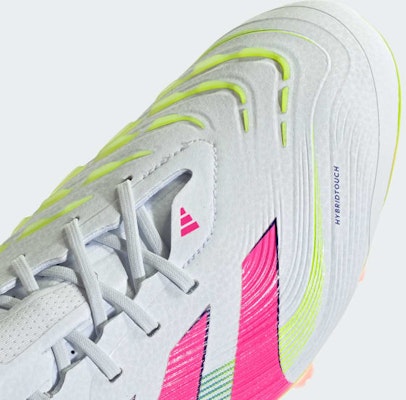 Adidas Predator Elite HG/AG Japan Soccer Boots for Firm & Artificial Ground Cloud White/Lucid Pink/Lucid Lemon IE3759 Cheap Adidas Predator Elite HG/AG Japan Soccer Boots for Firm & Artificial Ground Cloud White/Lucid Pink/Lucid Lemon IE3759