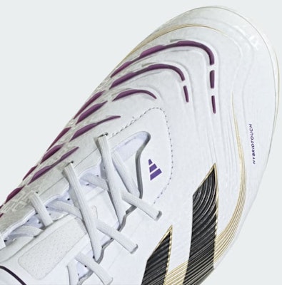 Adidas Predator Elite HG/AG Japan Soccer Boots for Turf & Artificial Grass Cloud White/Core Black/Gold Metallic JR4489 2