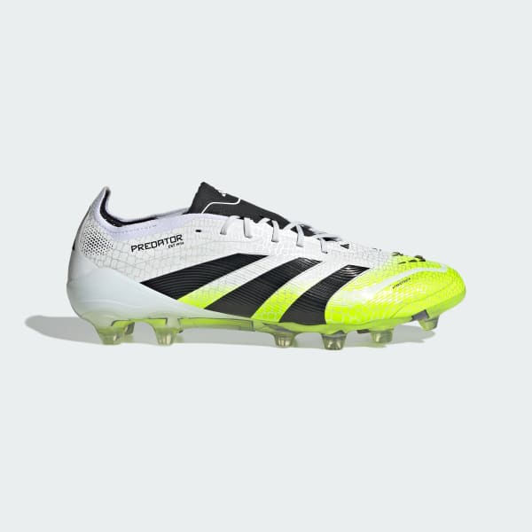 Order Adidas Predator Elite HG/AG 日本足球鞋-草坪/人工草地 白色/黑色/亮檸檬 JI1098