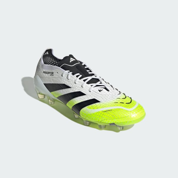 Purchase Adidas Predator Elite HG/AG 日本足球鞋-草坪/人工草地 白色/黑色/亮檸檬 JI1098