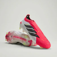 Adidas Predator Elite Laceless FG Soccer Cleats Lucid Red/Core Black/Cloud White JS0407 Adidas Predator Elite Laceless FG Soccer Cleats Lucid Red/Core Black/Cloud White JS0407