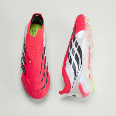 Adidas Predator Elite Laceless FG Kasut Bola Merah/Hitam/Putih JS0407 Shop Adidas Predator Elite Laceless FG Kasut Bola Merah/Hitam/Putih JS0407