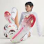 Sizing Adidas Predator Elite Laceless FG Kasut Bola Merah/Hitam/Putih JS0407