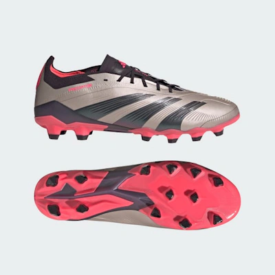 adidas Predator Elite Low HG/AG 'Platinum Metallic'