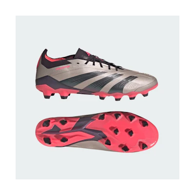 adidas Predator Elite Low HG/AG 'Platinum Metallic'