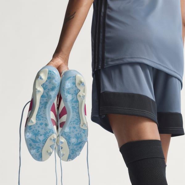 Cheap Adidas Predator Elite TFG Botas Césped Natural Blanco Rosa Rubí Fútbol Firm Ground JQ4228