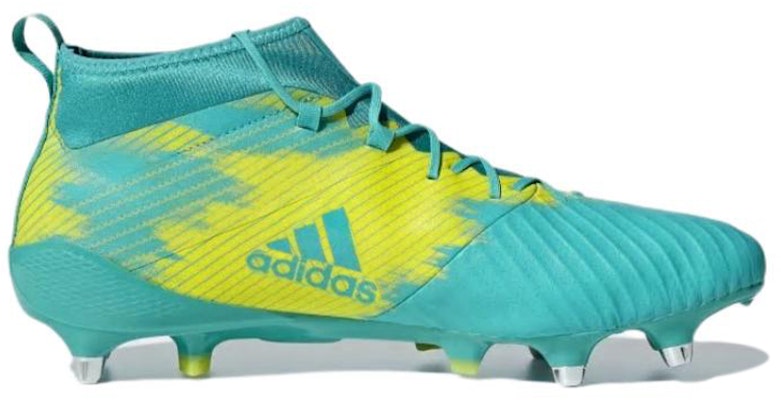 Buy adidas Predator Flare Soft Ground Boots Blue Yellow AC7732 Novelship