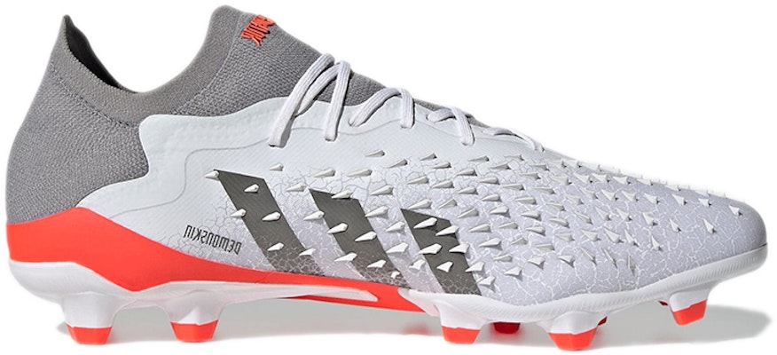adidas Predator Freak.1 Hg/Ag Kasut Bola Luar 'Putih Kelabu' GX7615 Order adidas Predator Freak.1 Hg/Ag Kasut Bola Luar 'Putih Kelabu' GX7615