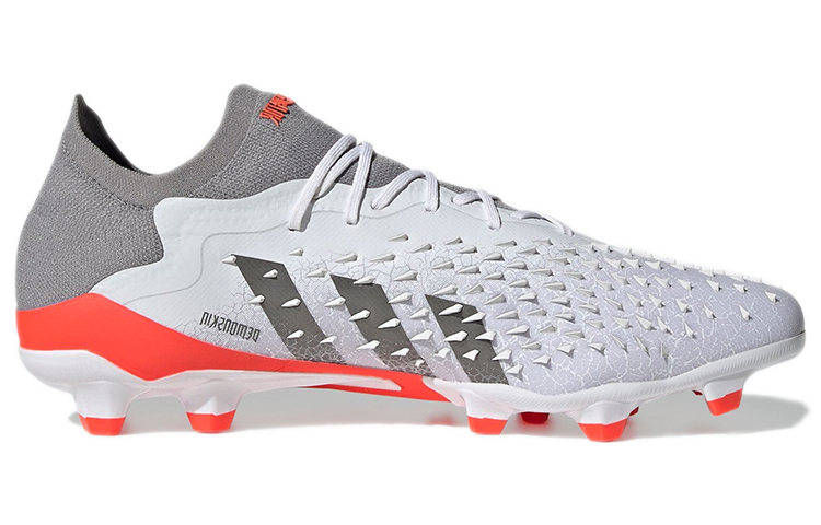 Order adidas Predator Freak.1 Hg/Ag Chaussures de Football Extérieur ''Blanc Gris'' GX7615