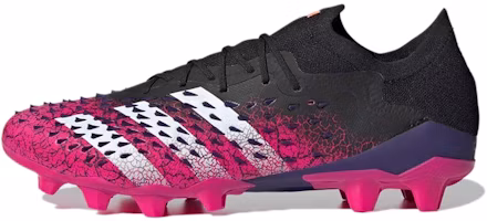 adidas Predator Freak.1 Low 'Black Purple' FZ3708 adidas Predator Freak.1 Low 'Black Purple' FZ3708
