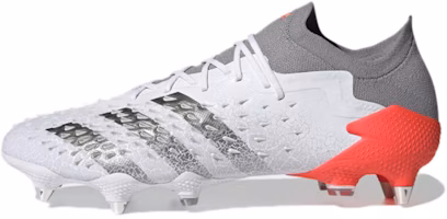 adidas Predator Freak.1 Low SG 'Demonskin - White Solar Red' FY6268 adidas Predator Freak.1 Low SG 'Demonskin - White Solar Red' FY6268