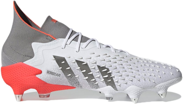 adidas Predator Freak.1 SG 'Demonskin - Putih Merah Solar' FY6270 Order adidas Predator Freak.1 SG 'Demonskin - Putih Merah Solar' FY6270