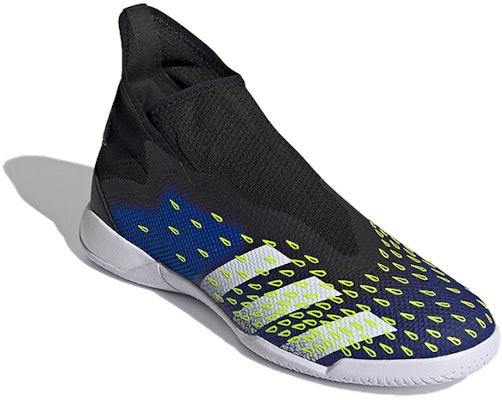 adidas Predator Freak.3 Sin Cordones 'Negro Azul Verde' FY0970 Lookbook adidas Predator Freak.3 Sin Cordones 'Negro Azul Verde' FY0970