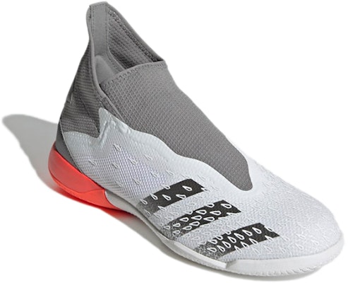 adidas Predator Freak.3 无鞋带 '灰白' FY7823 Lookbook adidas Predator Freak.3 无鞋带 '灰白' FY7823