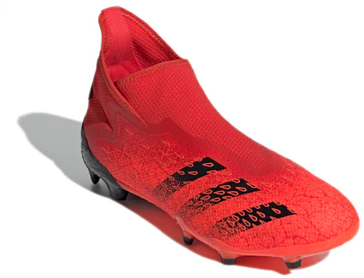 adidas Predator Freak.3 Sans Lacets FG ''Demonscale - Rouge Solaire'' FY6295 Lookbook adidas Predator Freak.3 Sans Lacets FG ''Demonscale - Rouge Solaire'' FY6295