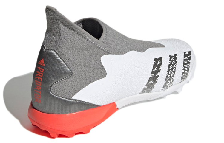 adidas Predator Freak.3 Laceless TF 'White Solar Red' 圖 4