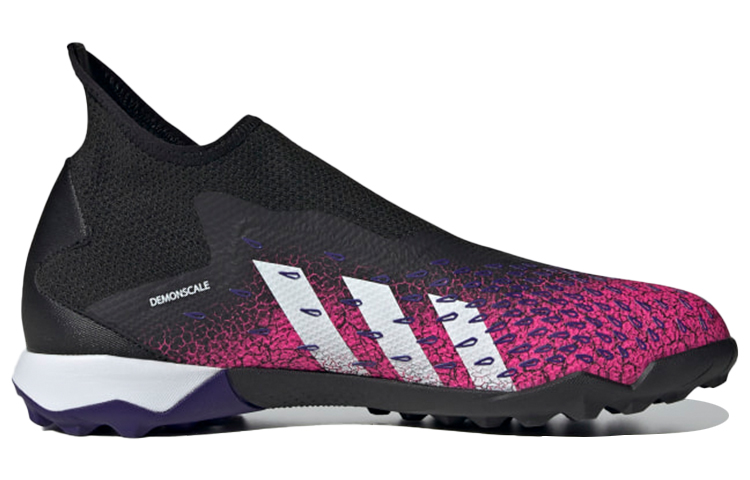 Order adidas Predator Freak.3 Laceless Turf ''Zwart Roze'' FW7513