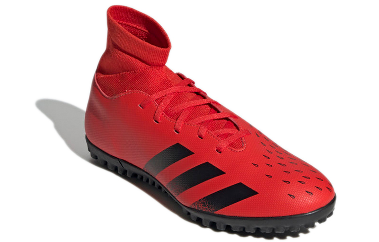 Lookbook adidas Predator Freak.4 耐磨低筒足球鞋 紅黑色