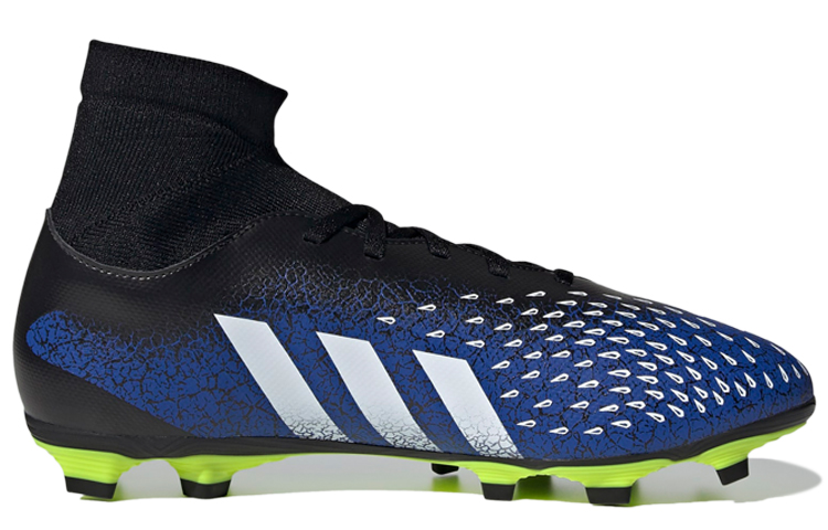 Order adidas Predator Freak.4柔韌地面靴 舒適耐磨足球鞋 藍黑色