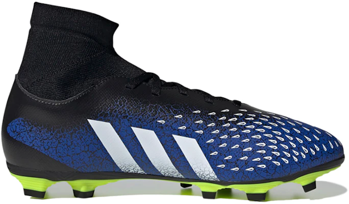 adidas Predator Freak.4柔韌地面靴 舒適耐磨足球鞋 藍黑色 Order adidas Predator Freak.4柔韌地面靴 舒適耐磨足球鞋 藍黑色