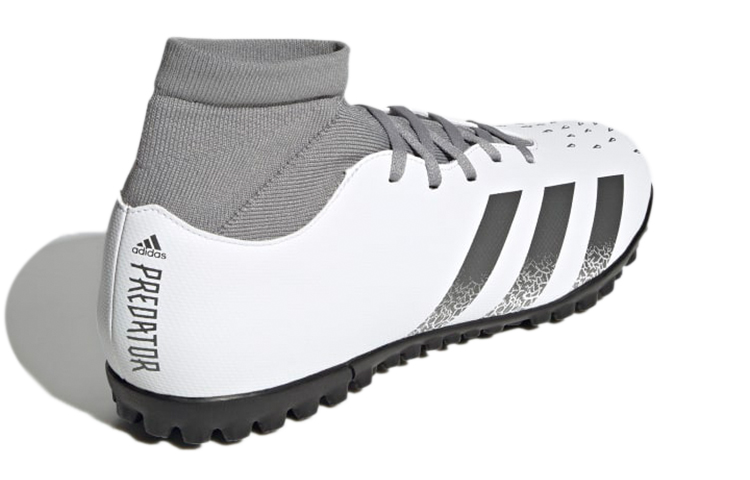 Shop adidas Predator Freak.4 摩擦耐滑足球鞋 白灰