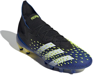 adidas Predator Freak .1 Ag 'Hitam Putih Biru' FY0742 Lookbook adidas Predator Freak .1 Ag 'Hitam Putih Biru' FY0742