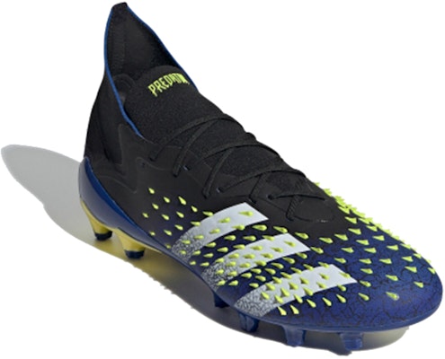adidas Predator Freak .1 Ag 'Black White Blue' FY0742 Lookbook adidas Predator Freak .1 Ag 'Black White Blue' FY0742