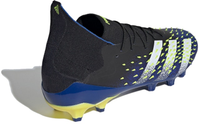 adidas Predator Freak .1 Ag 'Black White Blue' FY0742 Shop adidas Predator Freak .1 Ag 'Black White Blue' FY0742