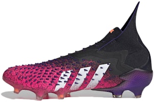 adidas Predator Freak+ FG 'Demonskin - Black Shock Pink' FW7617 adidas Predator Freak+ FG 'Demonskin - Black Shock Pink' FW7617