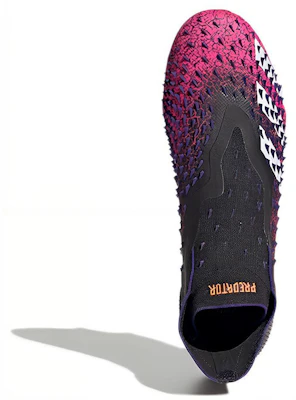 adidas Predator Freak+ FG ''Demonskin - Noir Shock Pink'' FW7617 Details for adidas Predator Freak+ FG ''Demonskin - Noir Shock Pink'' FW7617